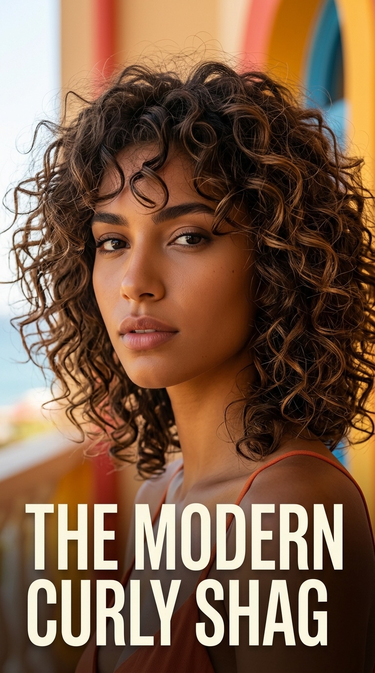 The Modern Curly Shag