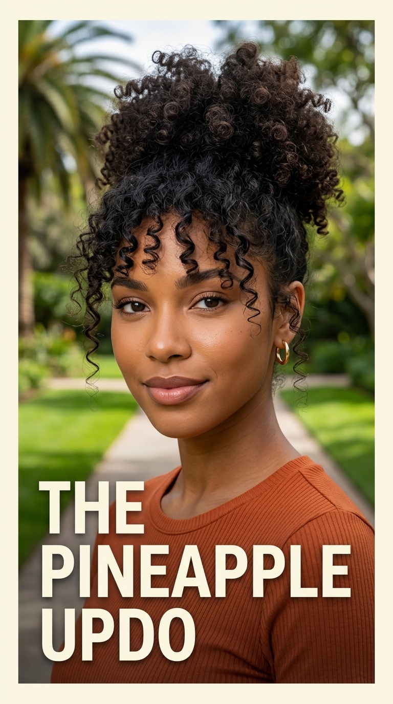 The Pineapple Updo
