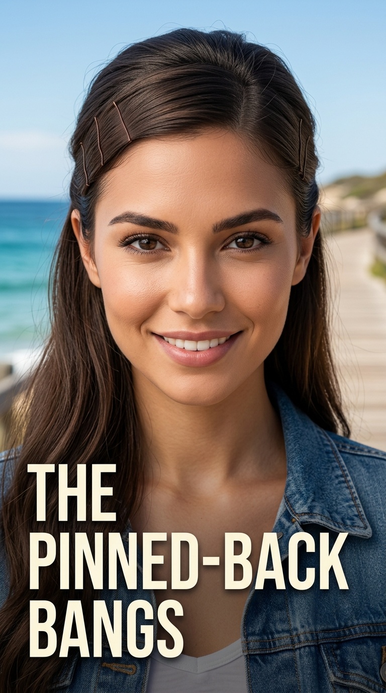 The Pinned-Back Bangs