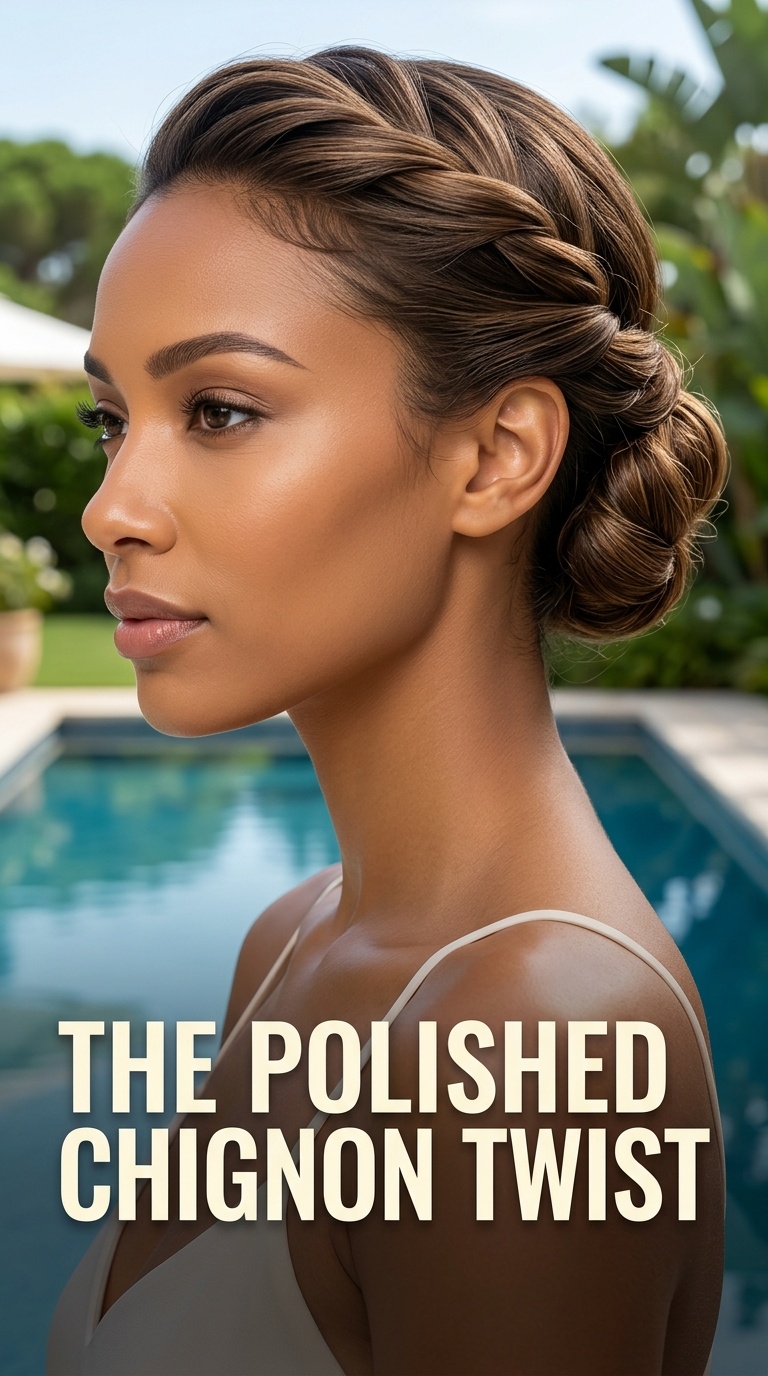 The Polished Chignon Twist