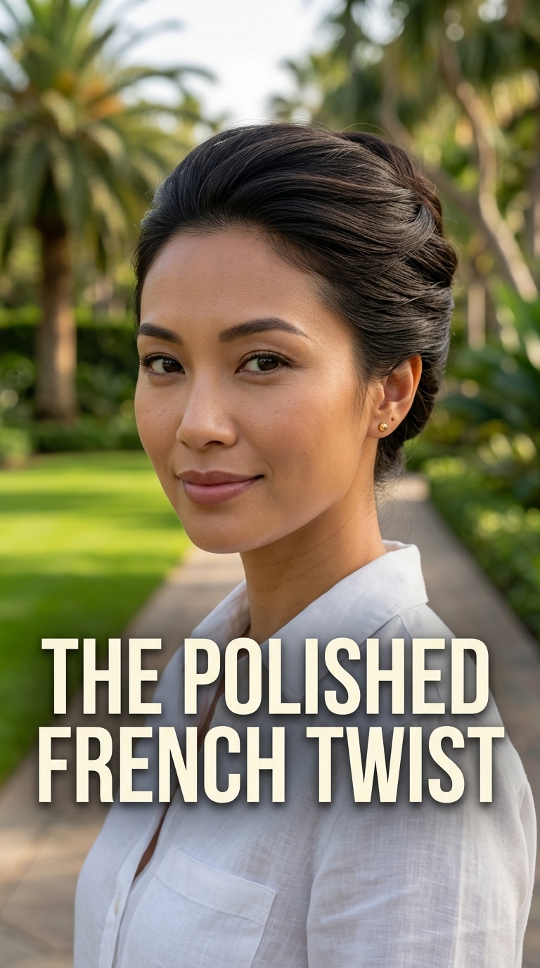 The Polished French Twist