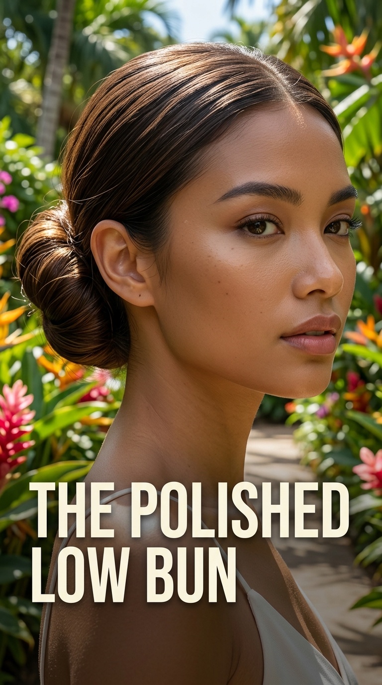 The Polished Low Bun