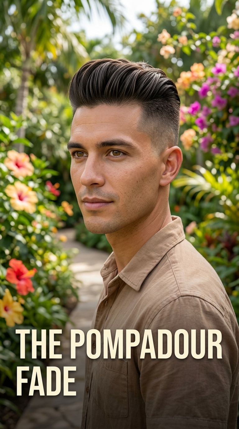 The Pompadour Fade