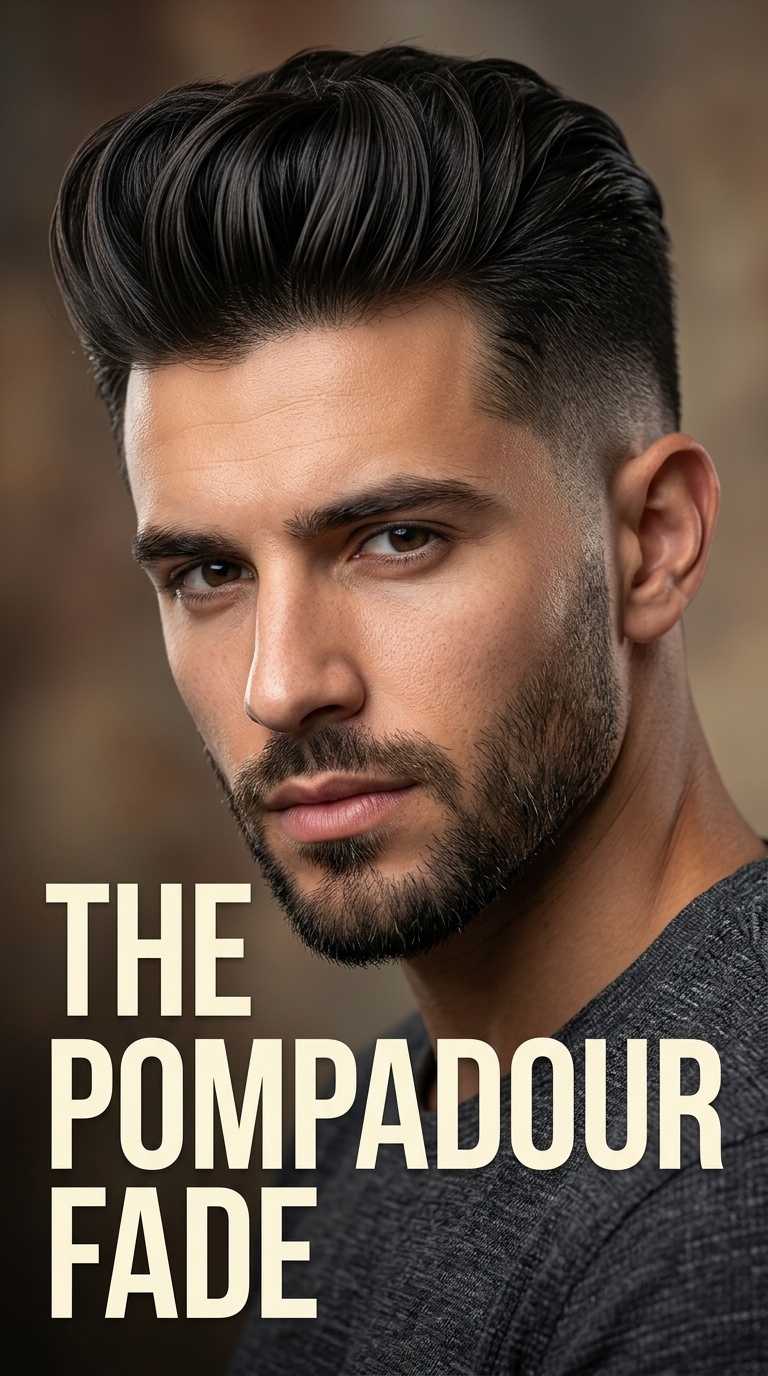 The Pompadour Fade