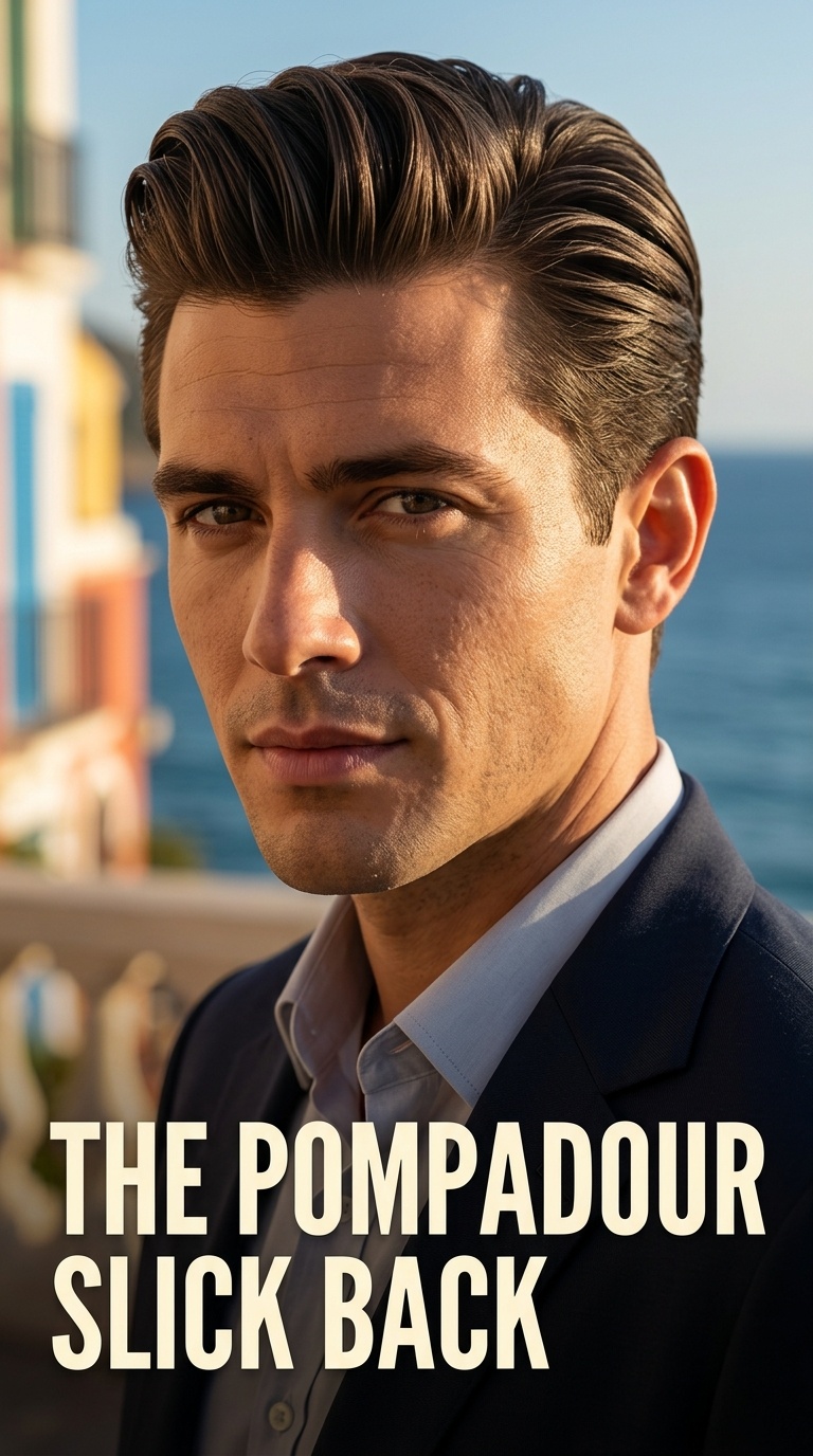The Pompadour Slick Back