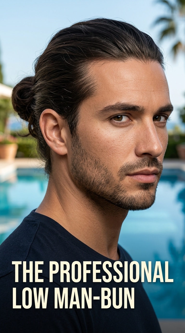 The Professional Low Man-Bun