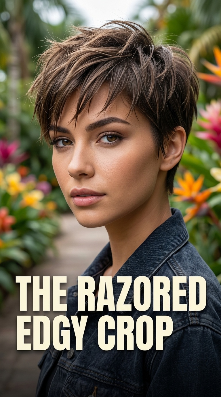 The Razored Edgy Crop