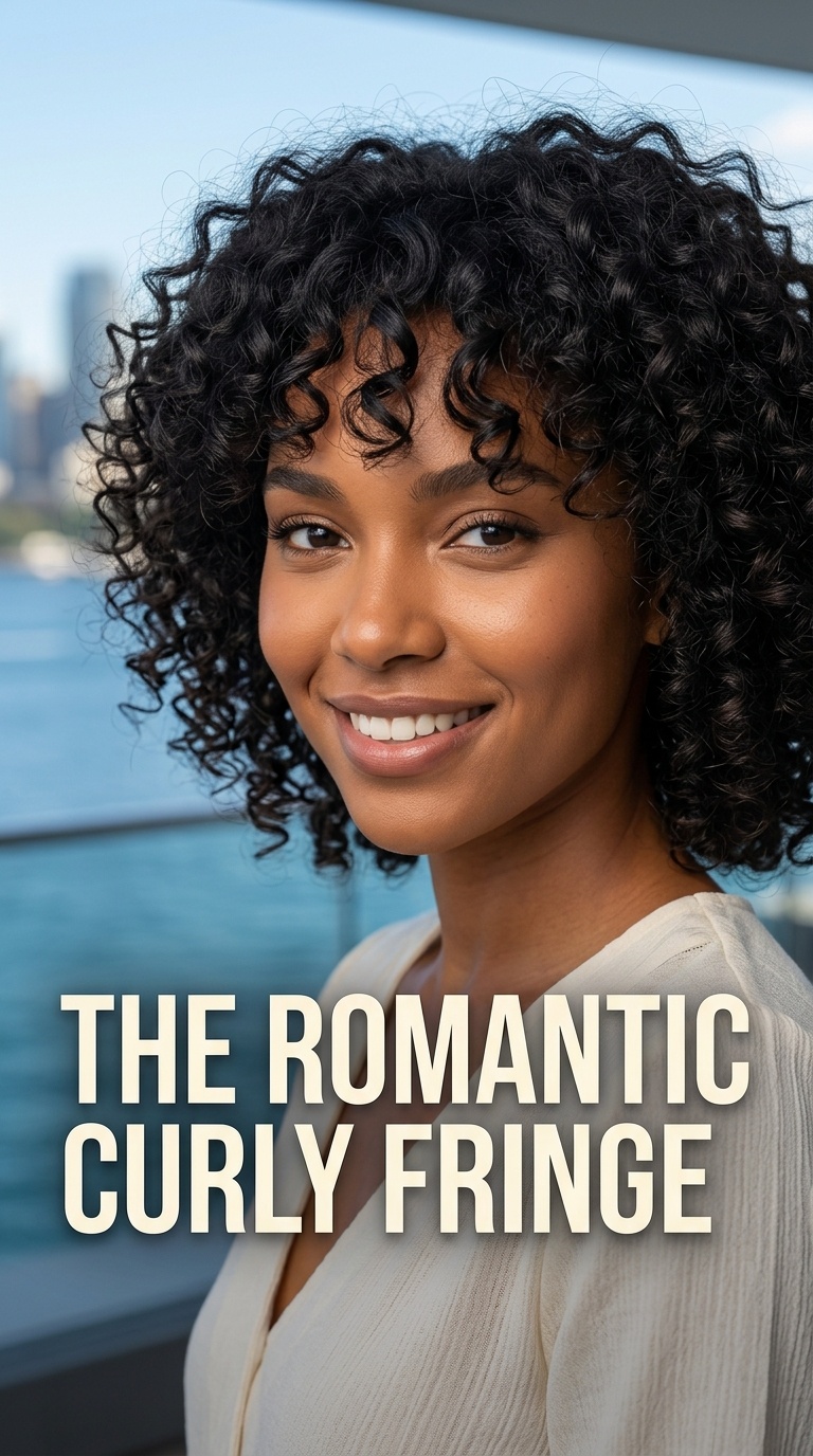The Romantic Curly Fringe