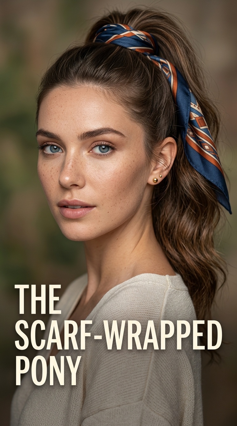 The Scarf-Wrapped Pony