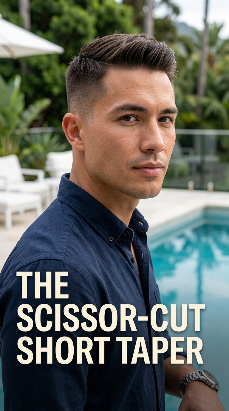 The Scissor-Cut Short Taper