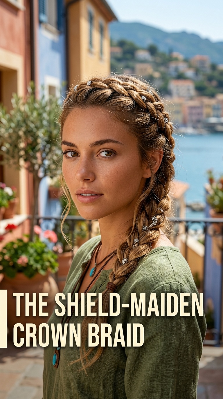 The Shield-Maiden Crown Braid