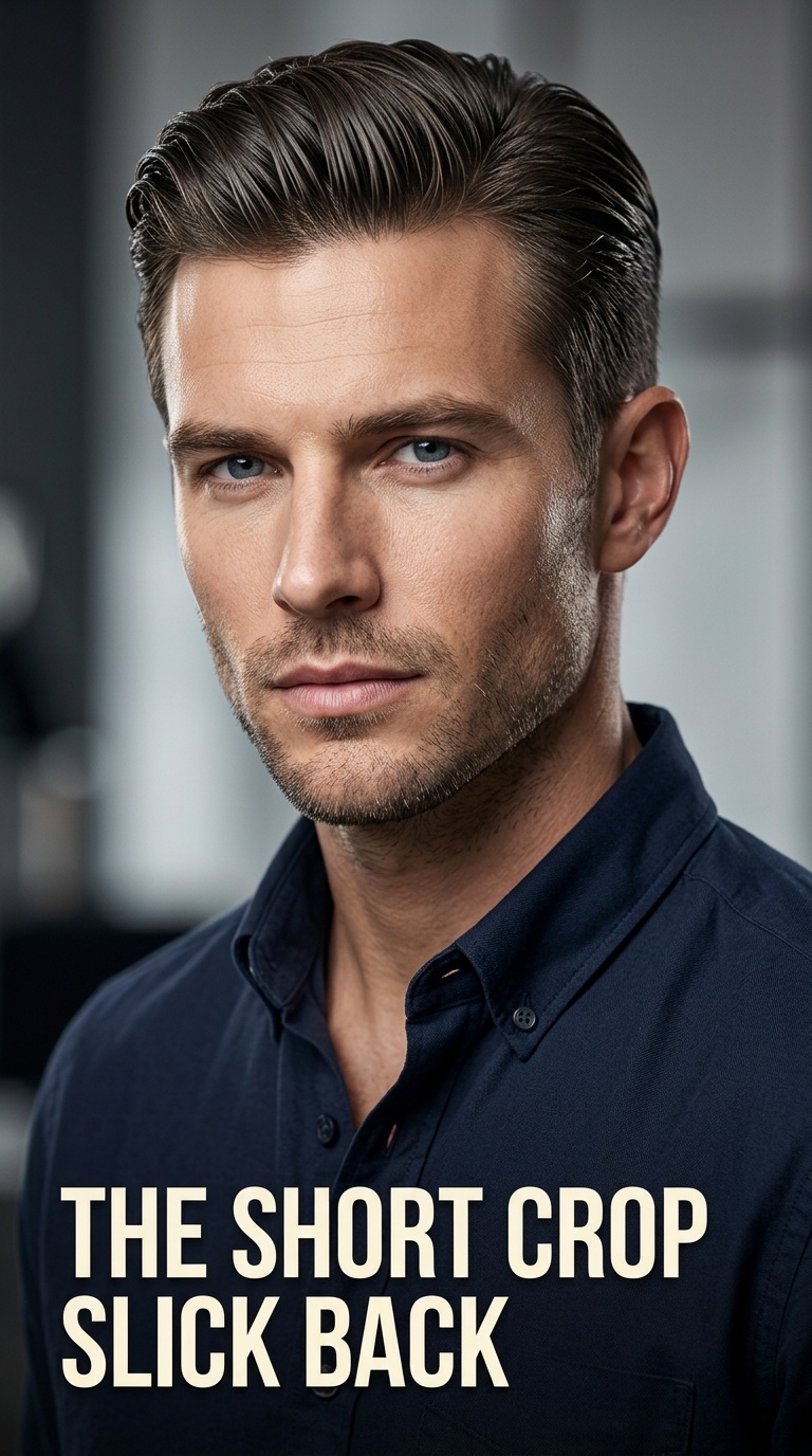 The Short Crop Slick Back