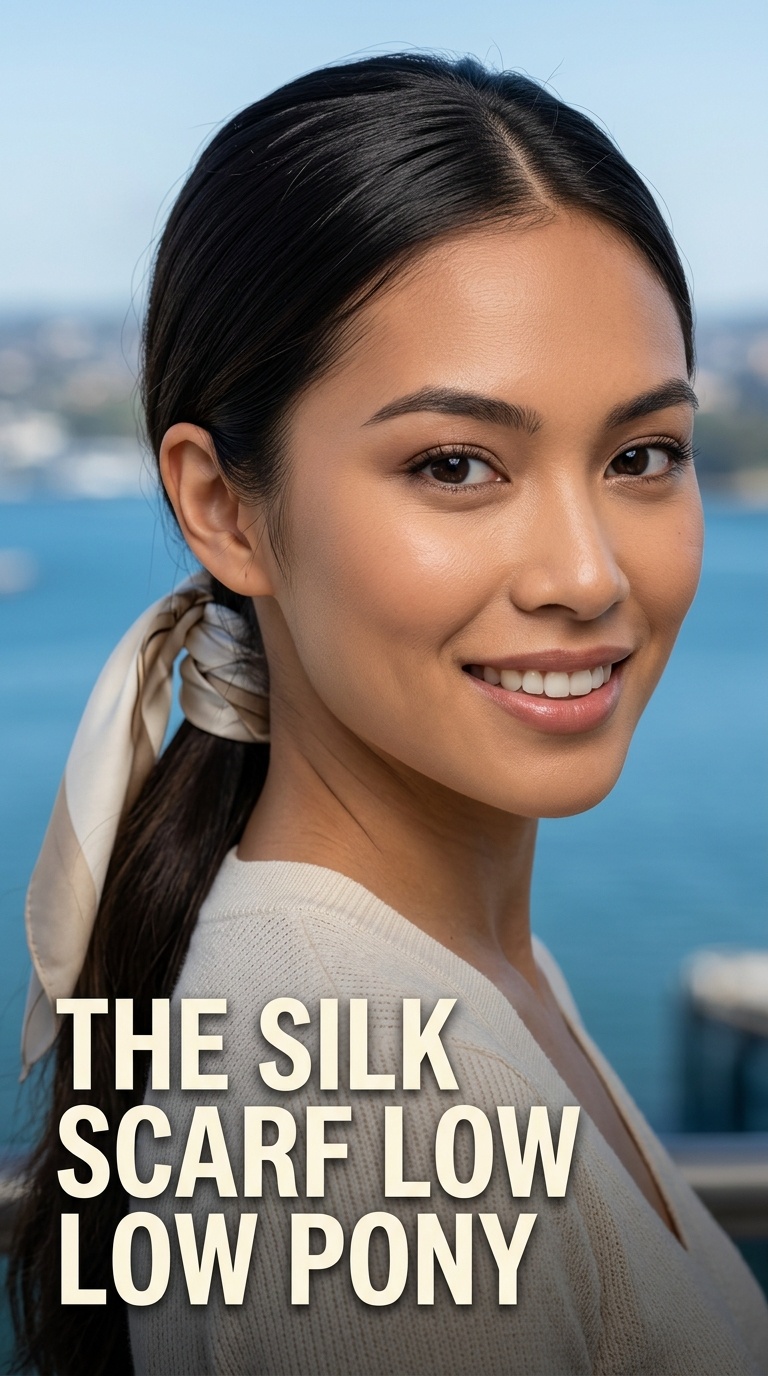 The Silk Scarf Low Pony