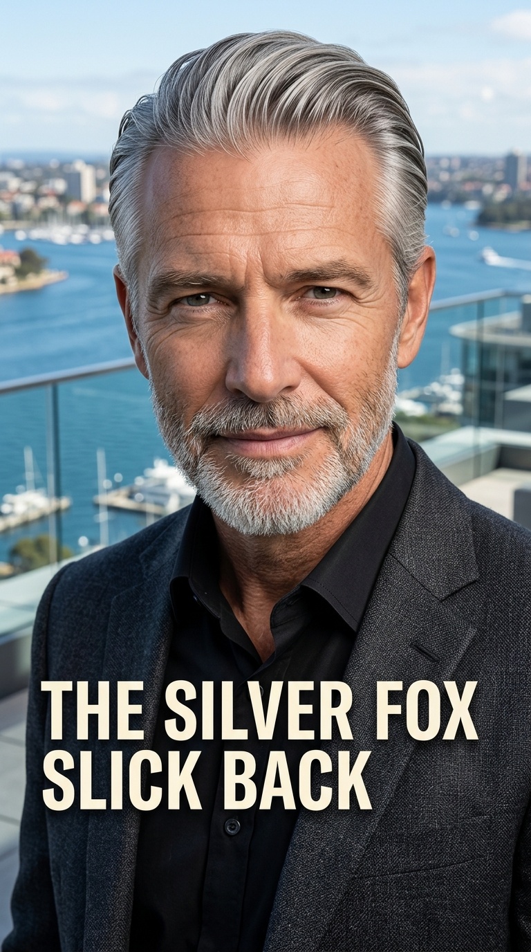 The Silver Fox Slick Back