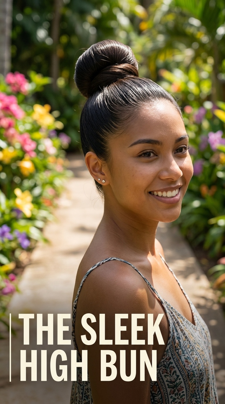 The Sleek High Bun