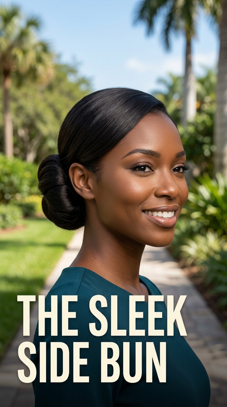 The Sleek Side Bun