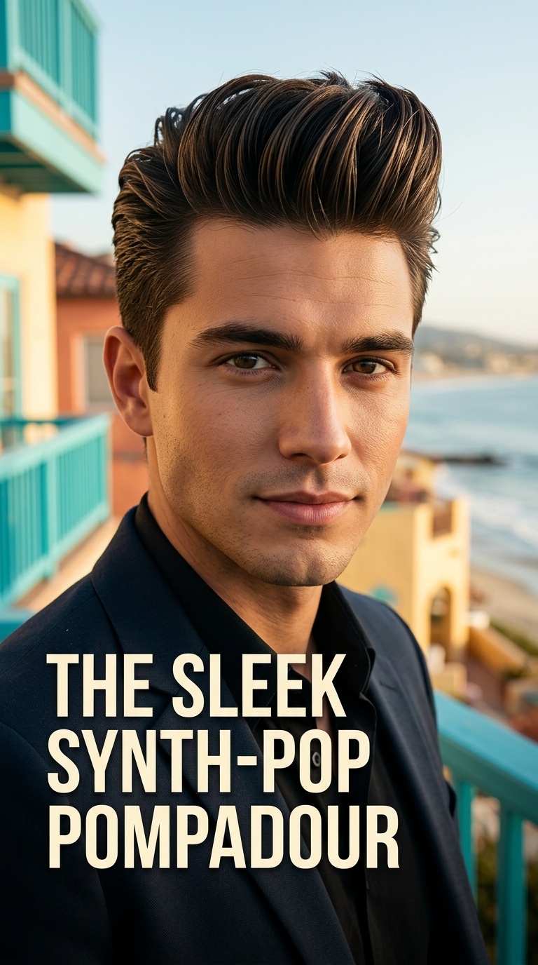 The Sleek Synth-Pop Pompadour