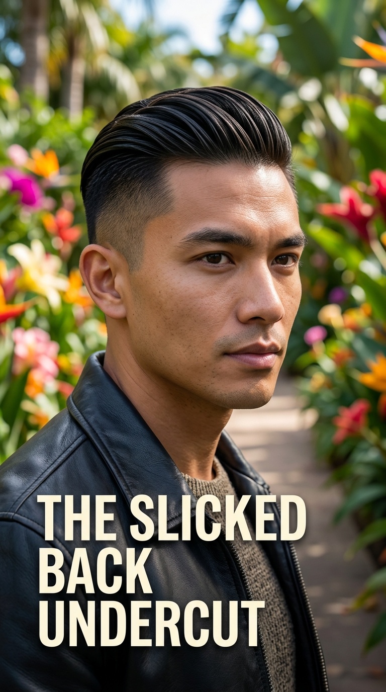 The Slicked Back Undercut