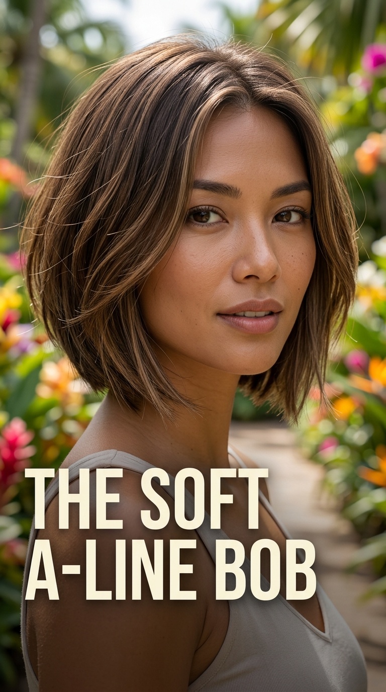The Soft A-Line Bob