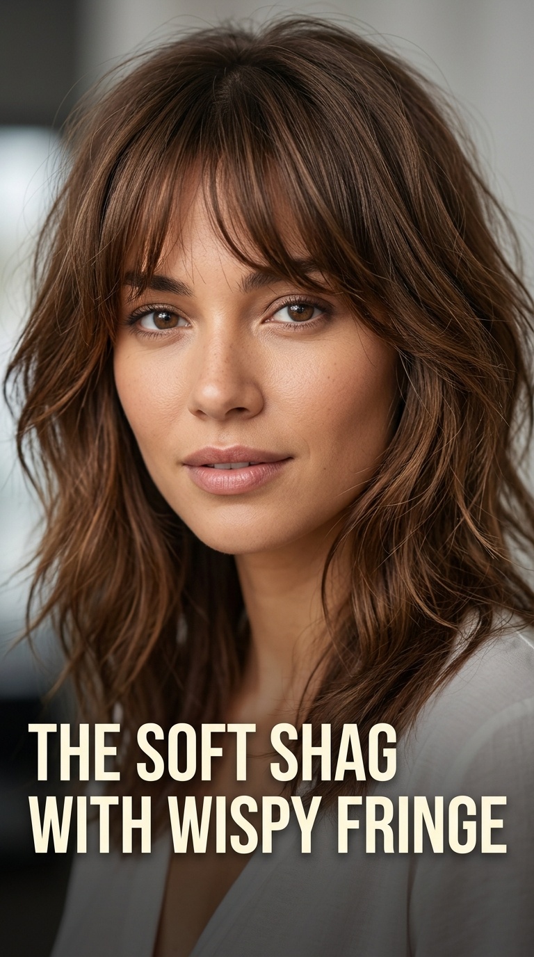 The Soft Shag with Wispy Fringe