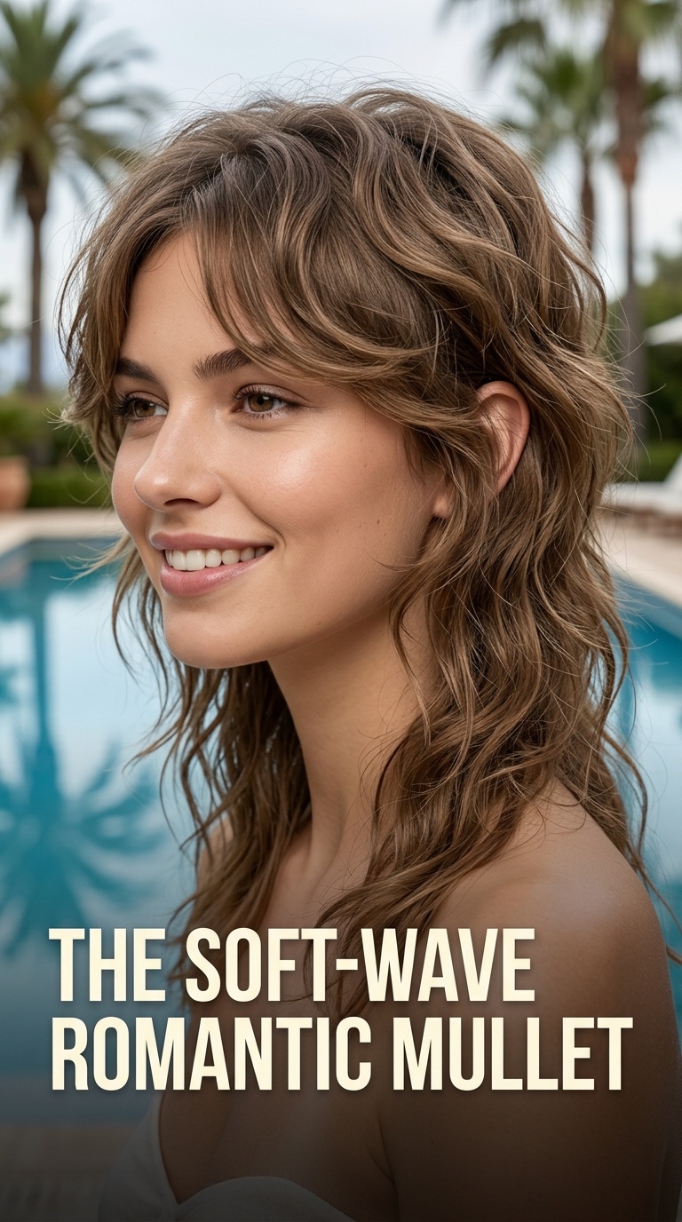 The Soft-Wave Romantic Mullet