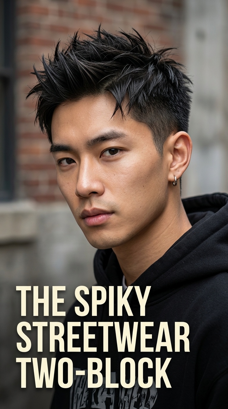 The Spiky Streetwear Two-Block