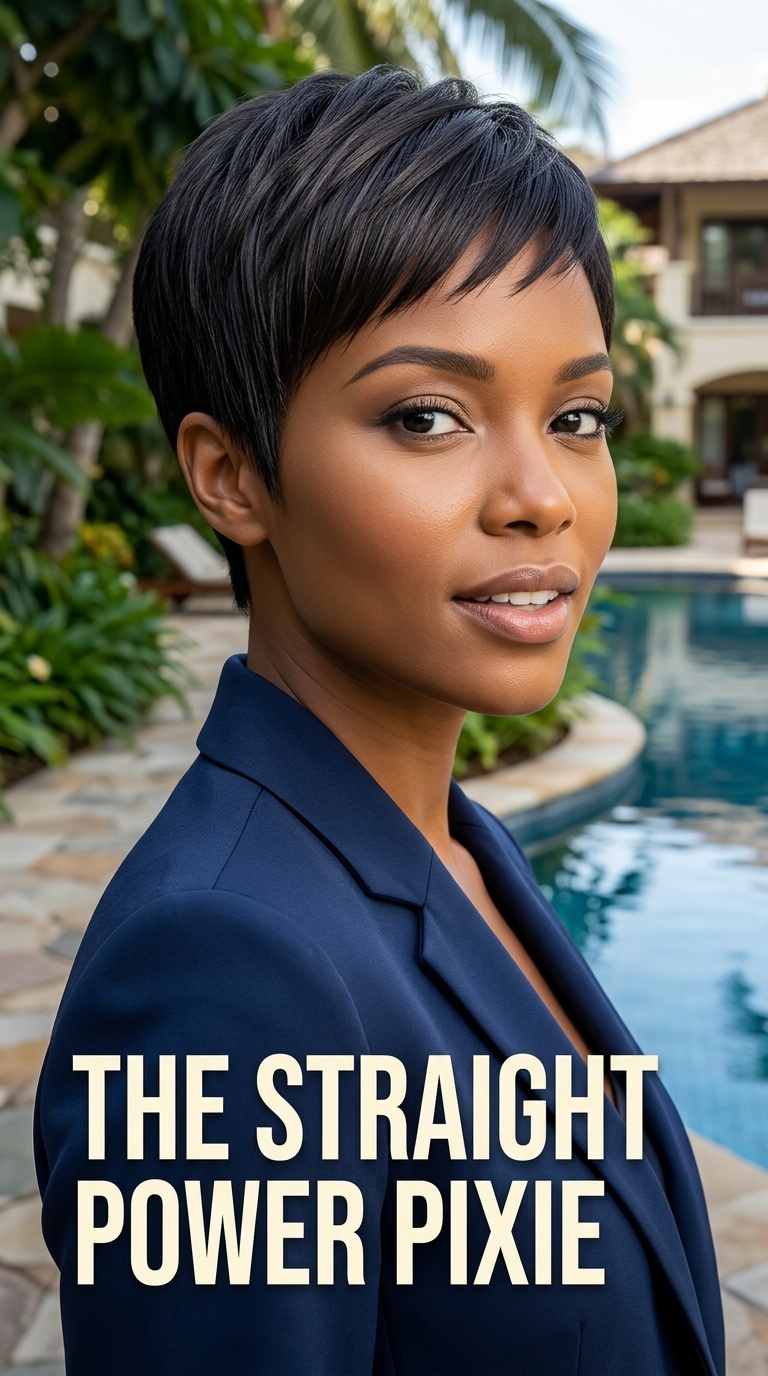 The Straight Power Pixie