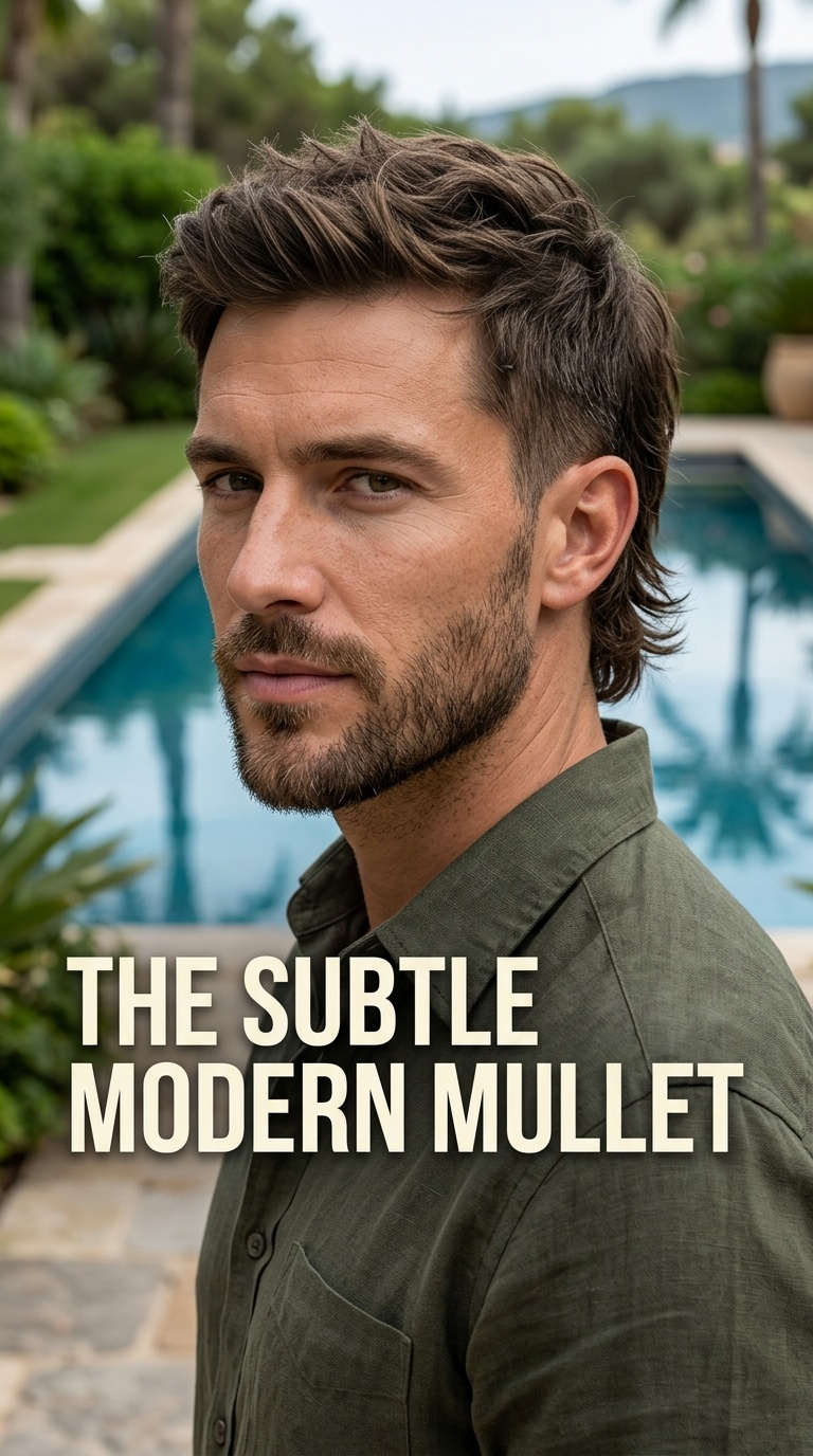 The Subtle Modern Mullet