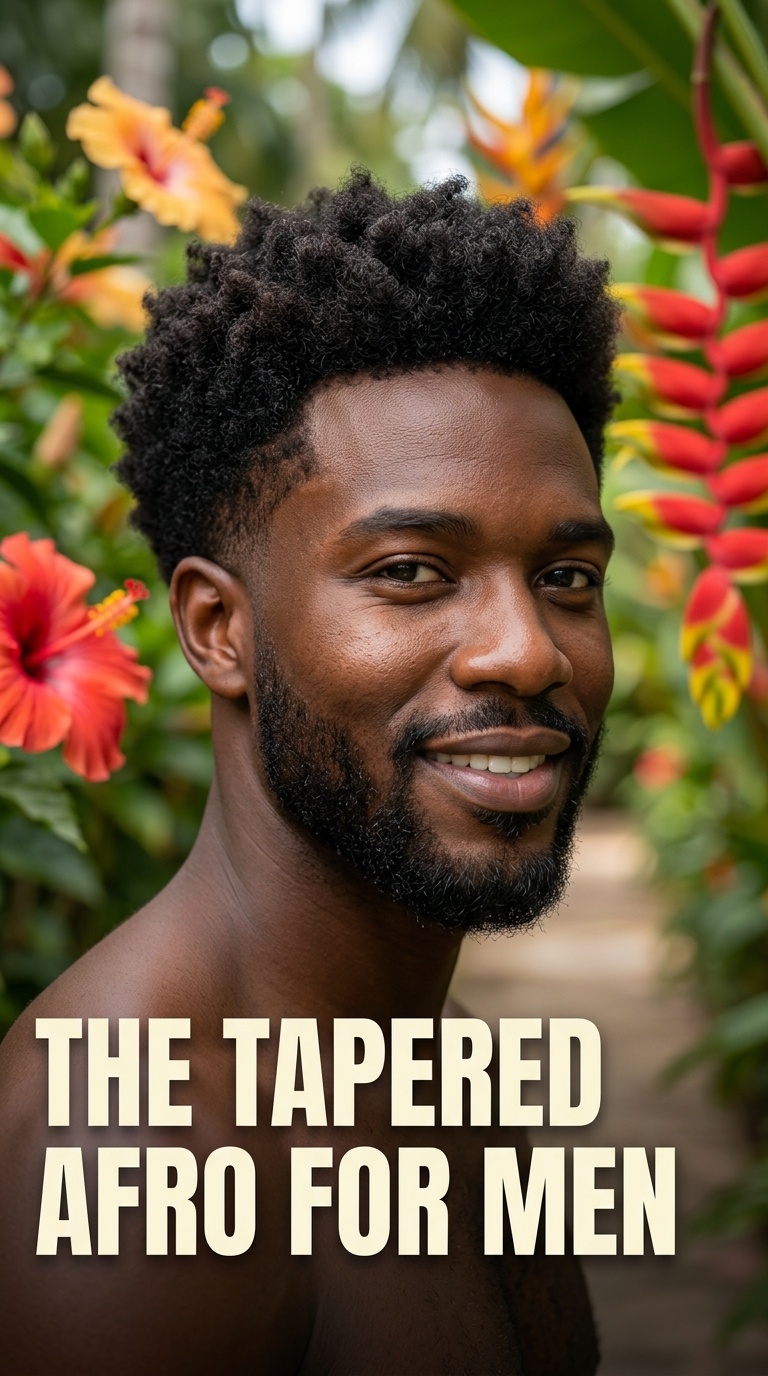 The Tapered Afro for Men
