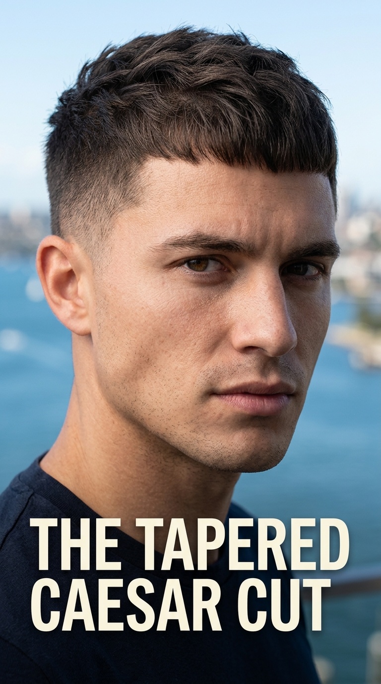 The Tapered Caesar Cut