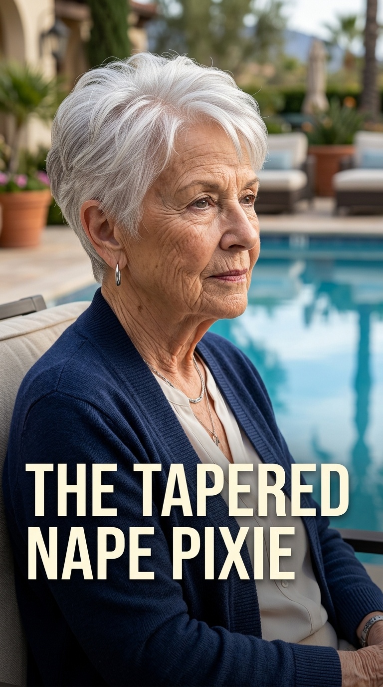 The Tapered Nape Pixie
