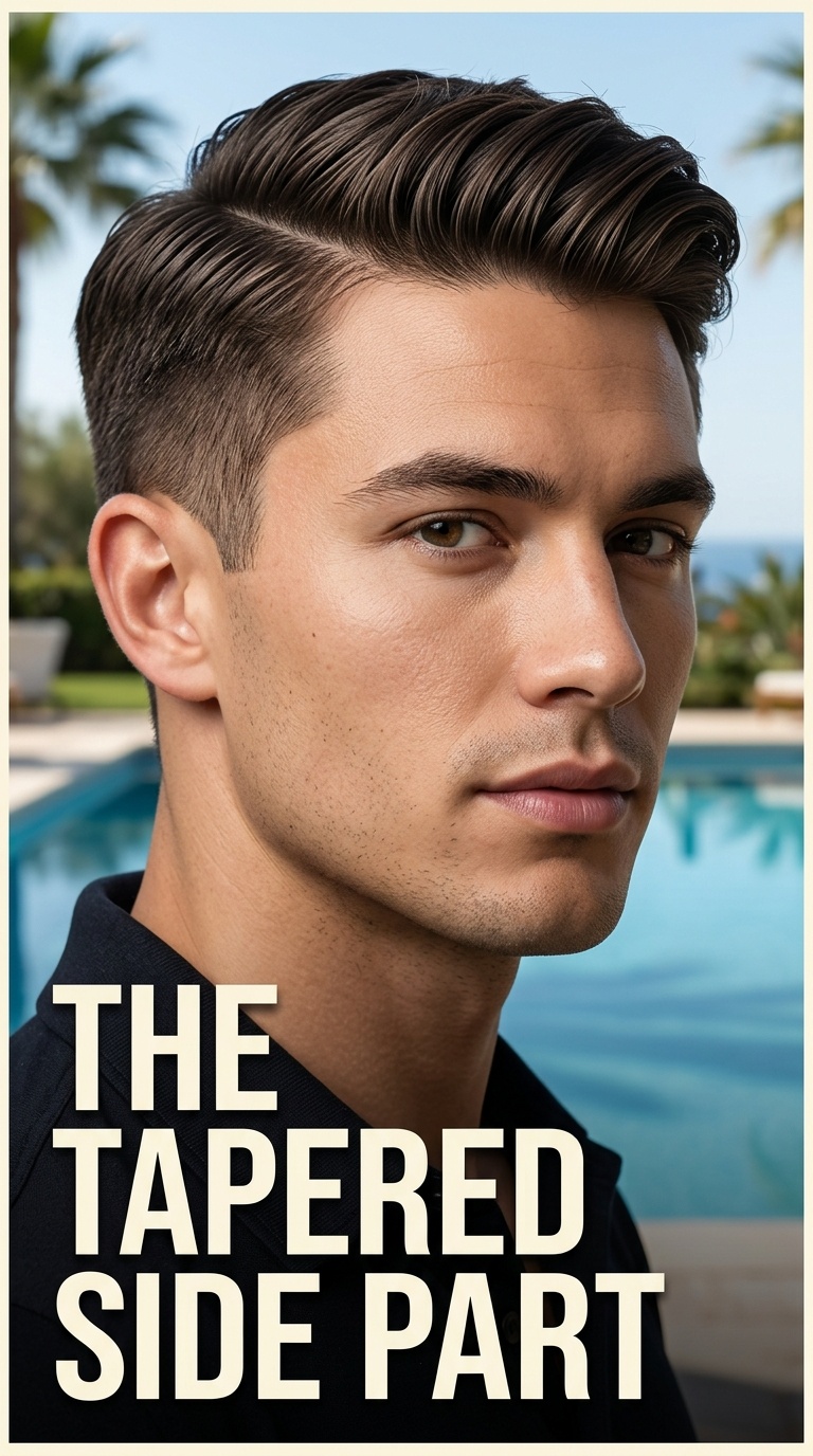The Tapered Side Part