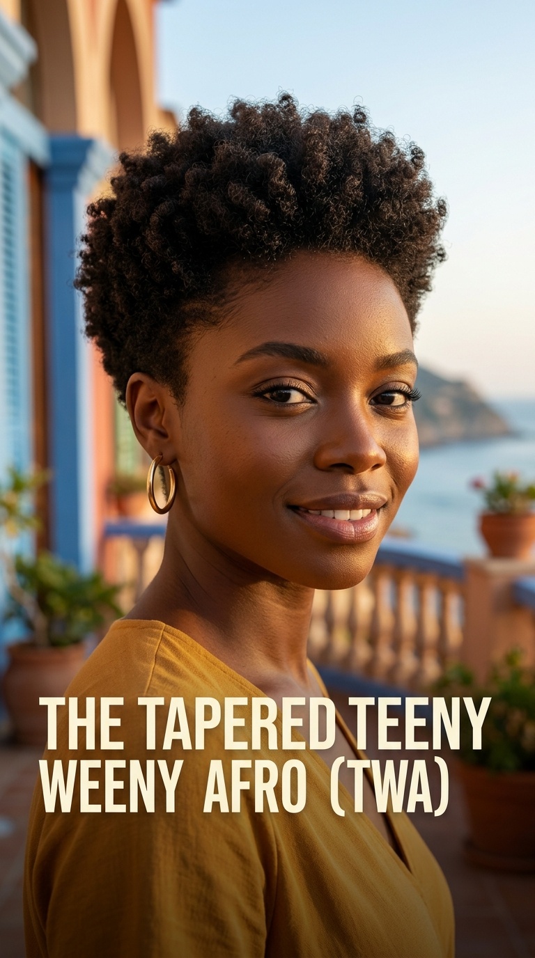The Tapered Teeny Weeny Afro (TWA)