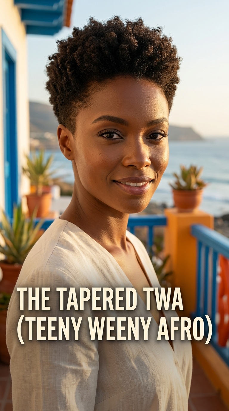 The Tapered TWA (Teeny Weeny Afro)