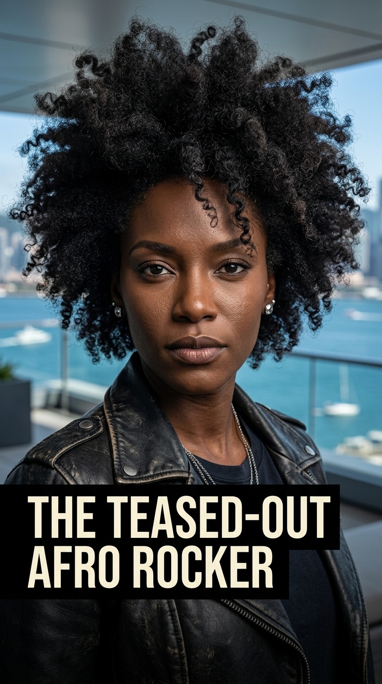The Teased-out Afro Rocker