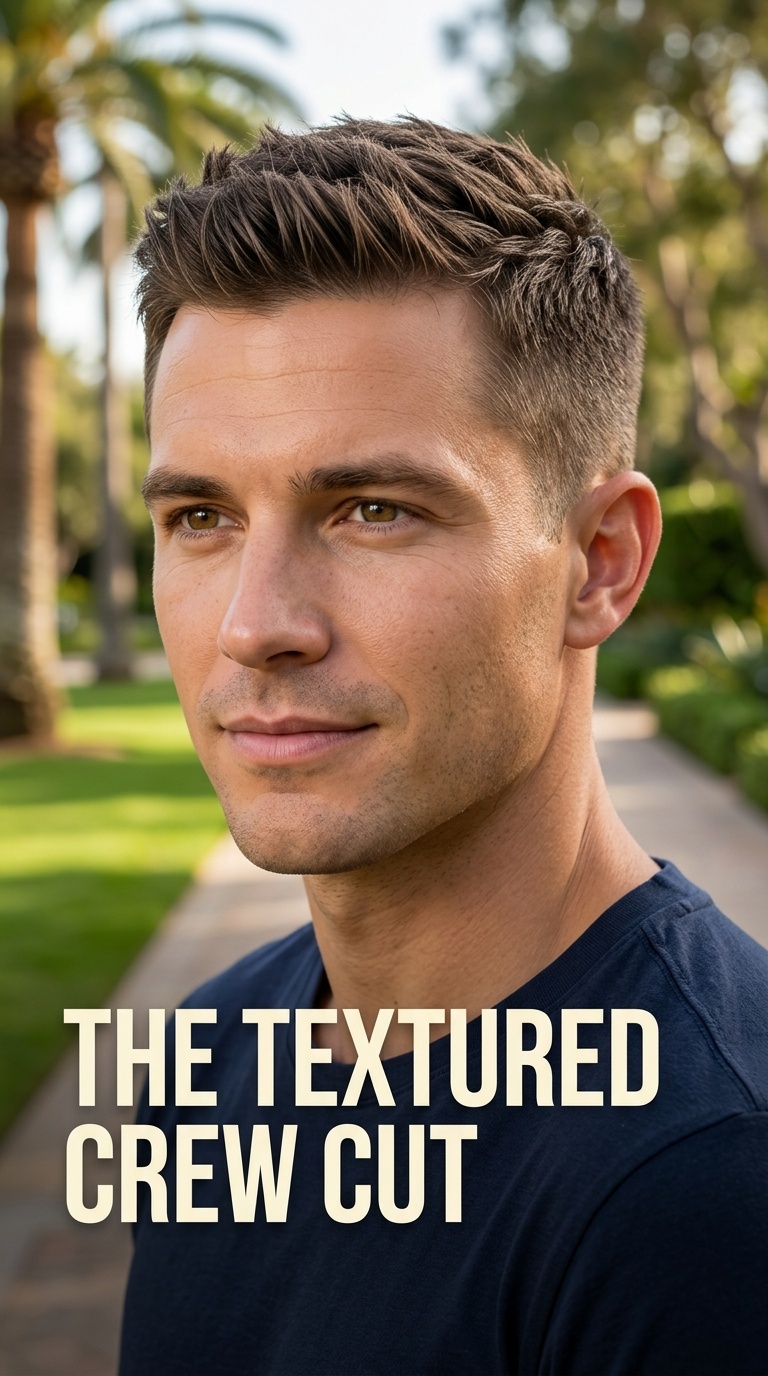 The Textured Crew Cut