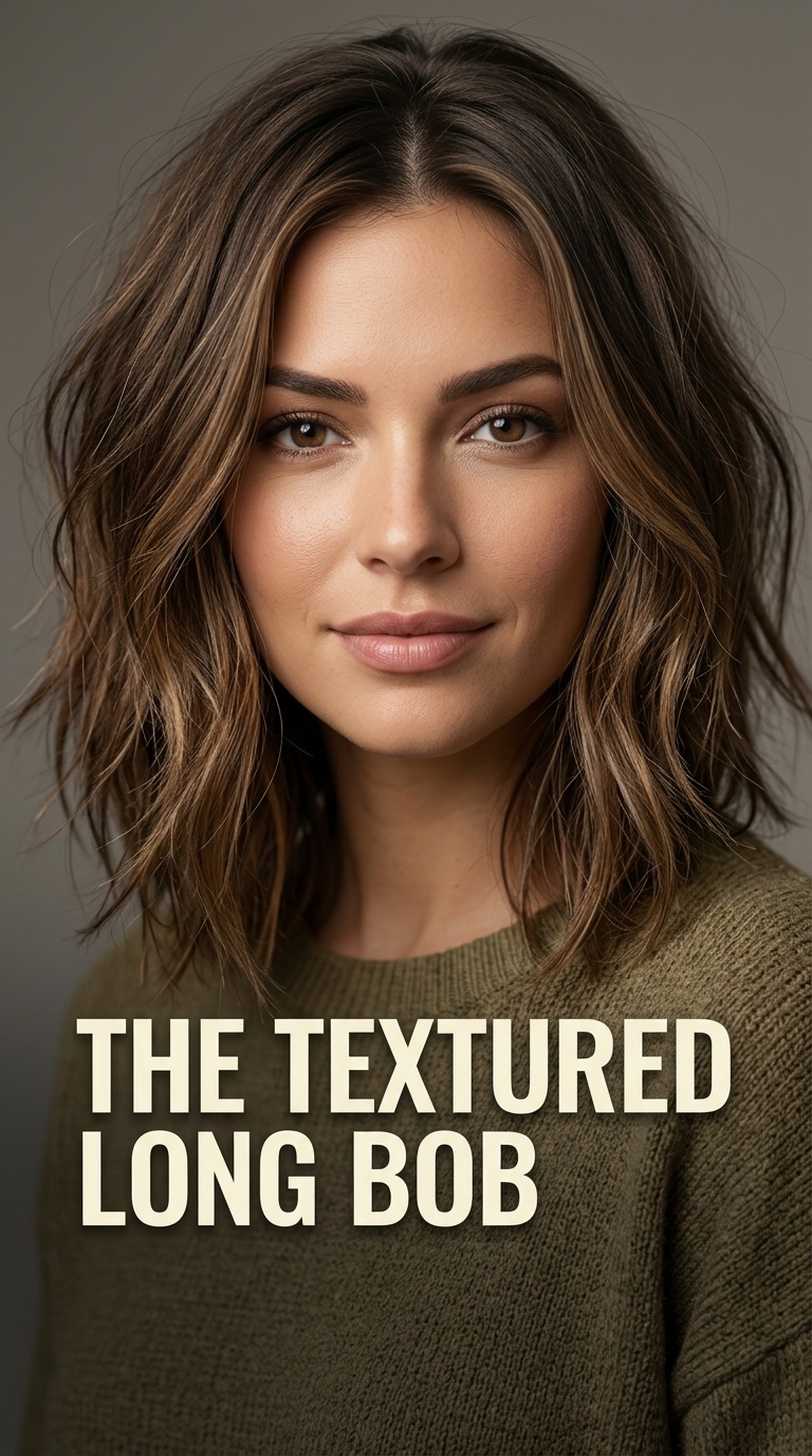 The Textured Long Bob