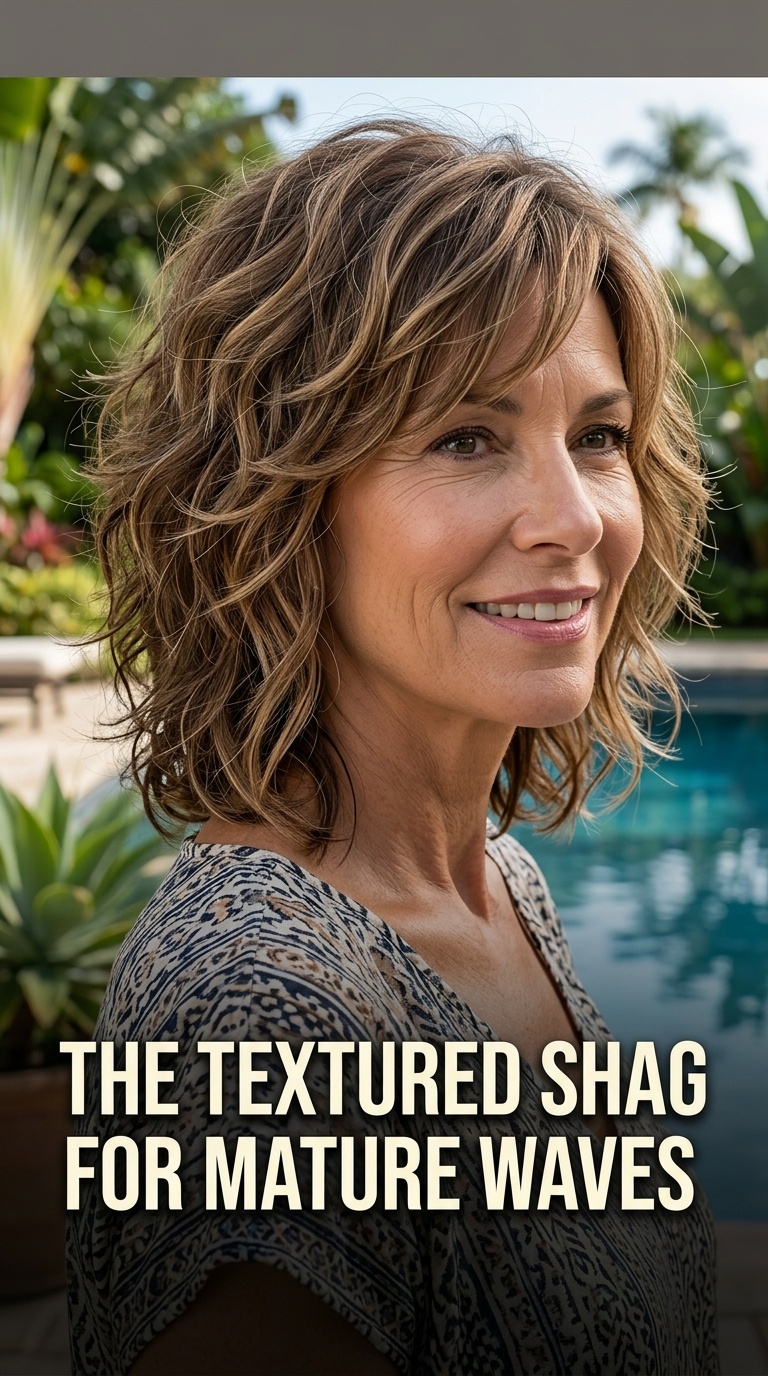 The Textured Shag for Mature Waves