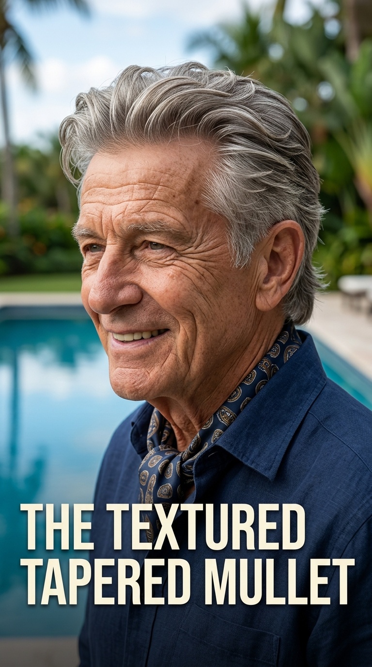 The Textured Tapered Mullet