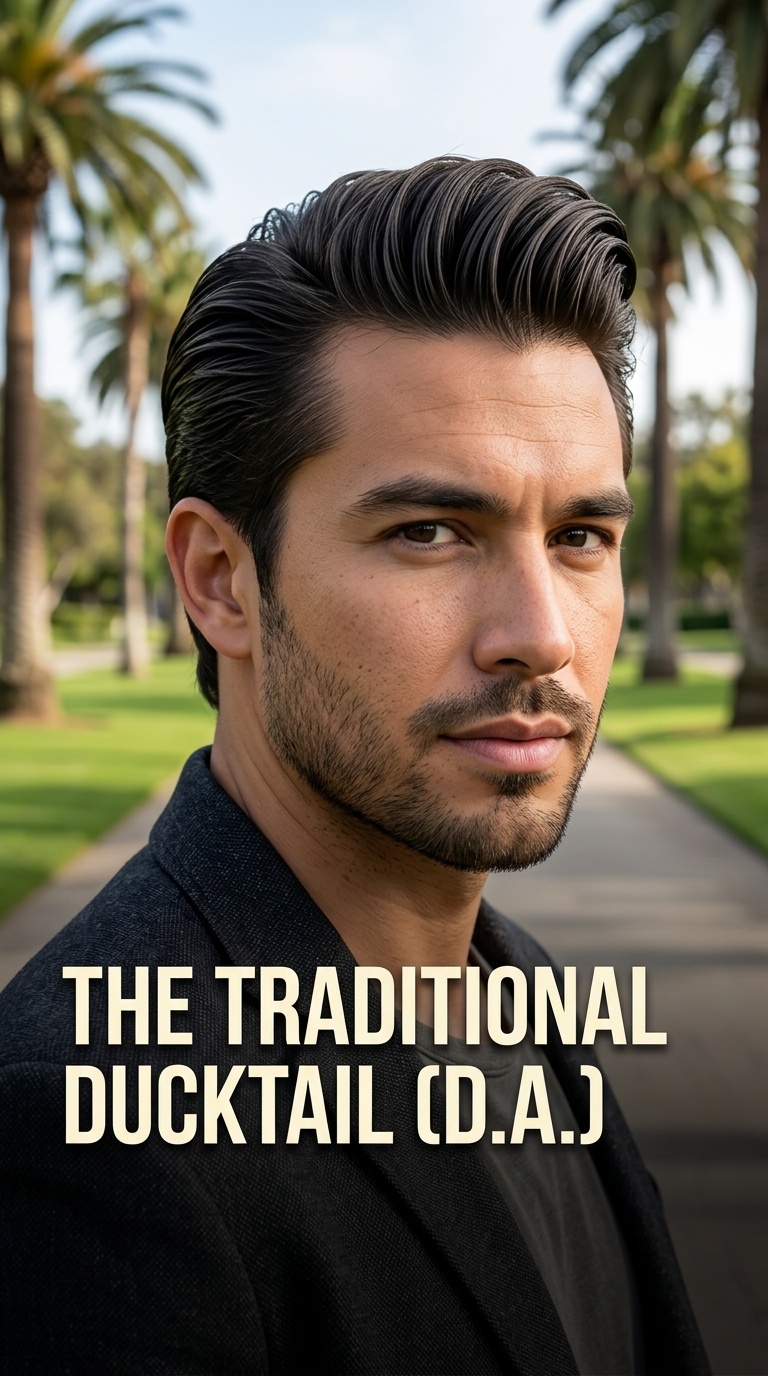 The Traditional Ducktail (D.A.)