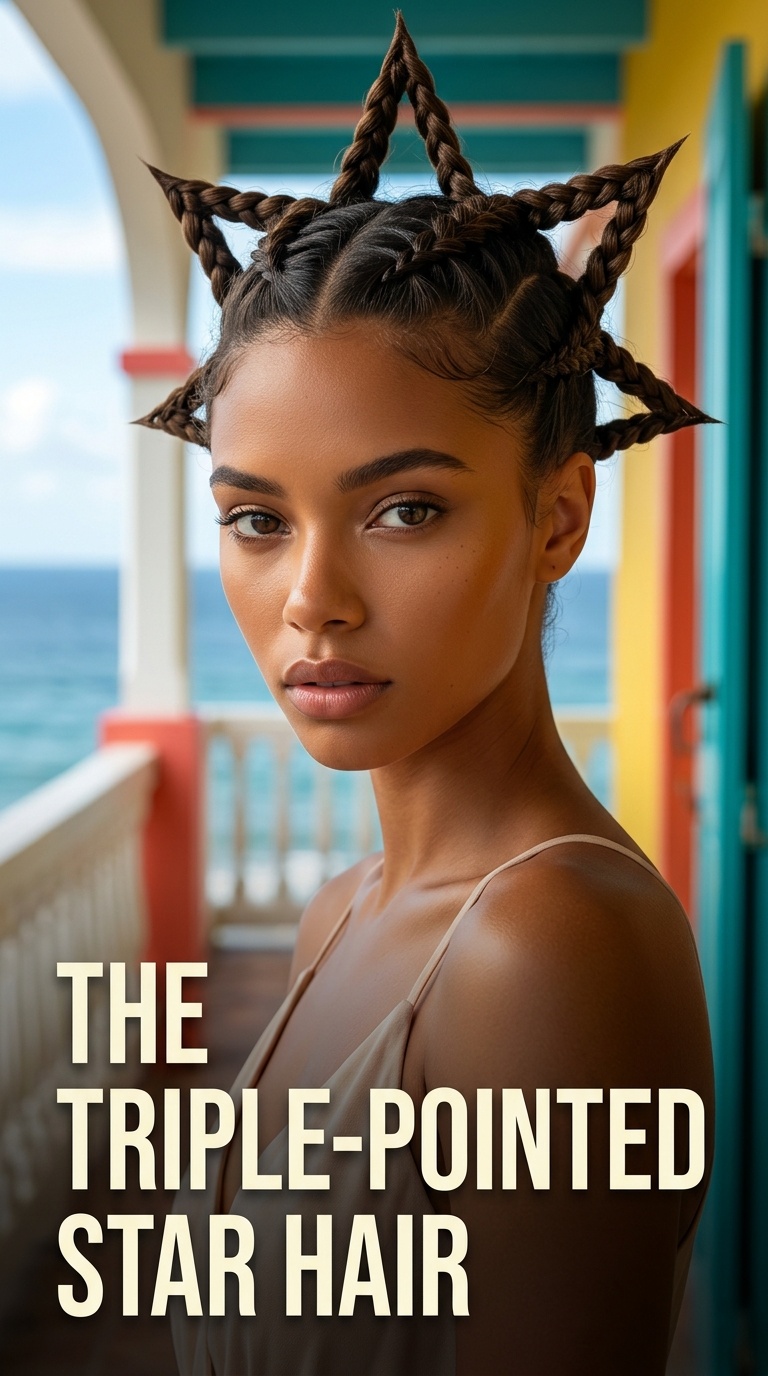 The Triple-Pointed Star Hair