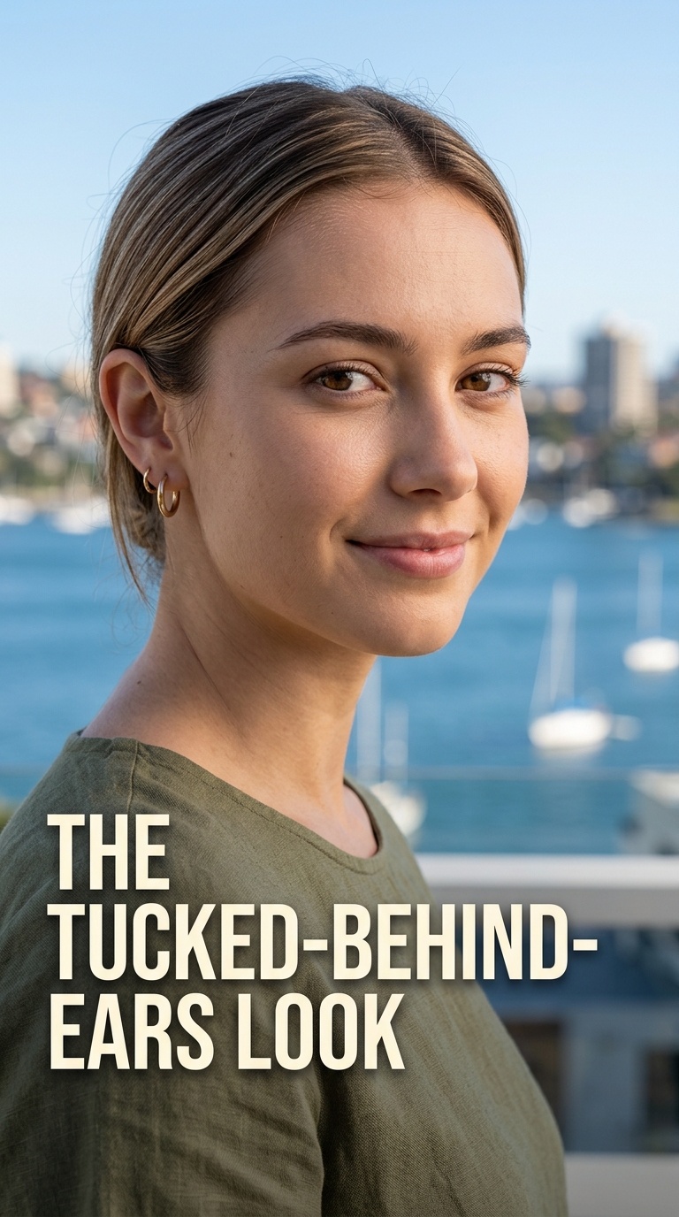 The Tucked-Behind-Ears Look