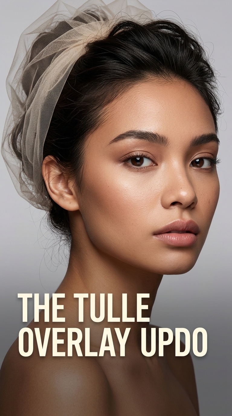 The Tulle Overlay Updo