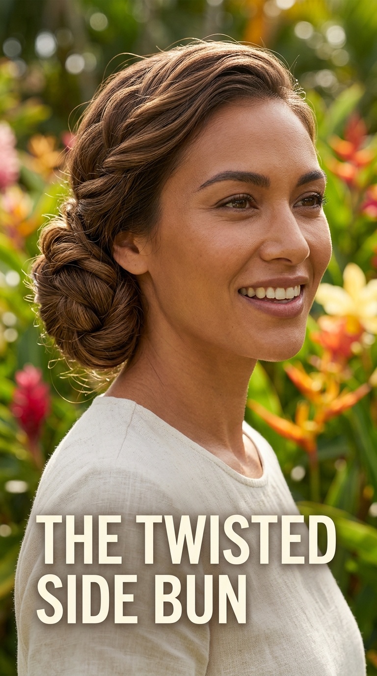 The Twisted Side Bun
