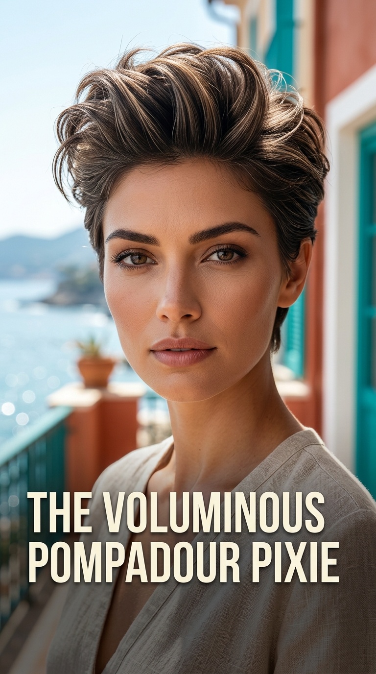The Voluminous Pompadour Pixie
