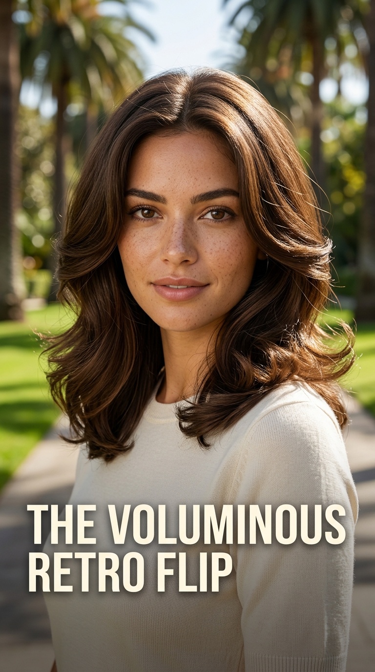 The Voluminous Retro Flip