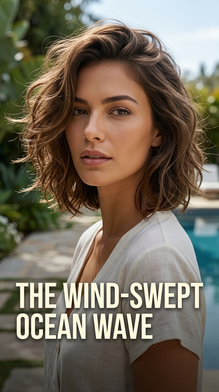 The Wind-Swept Ocean Wave