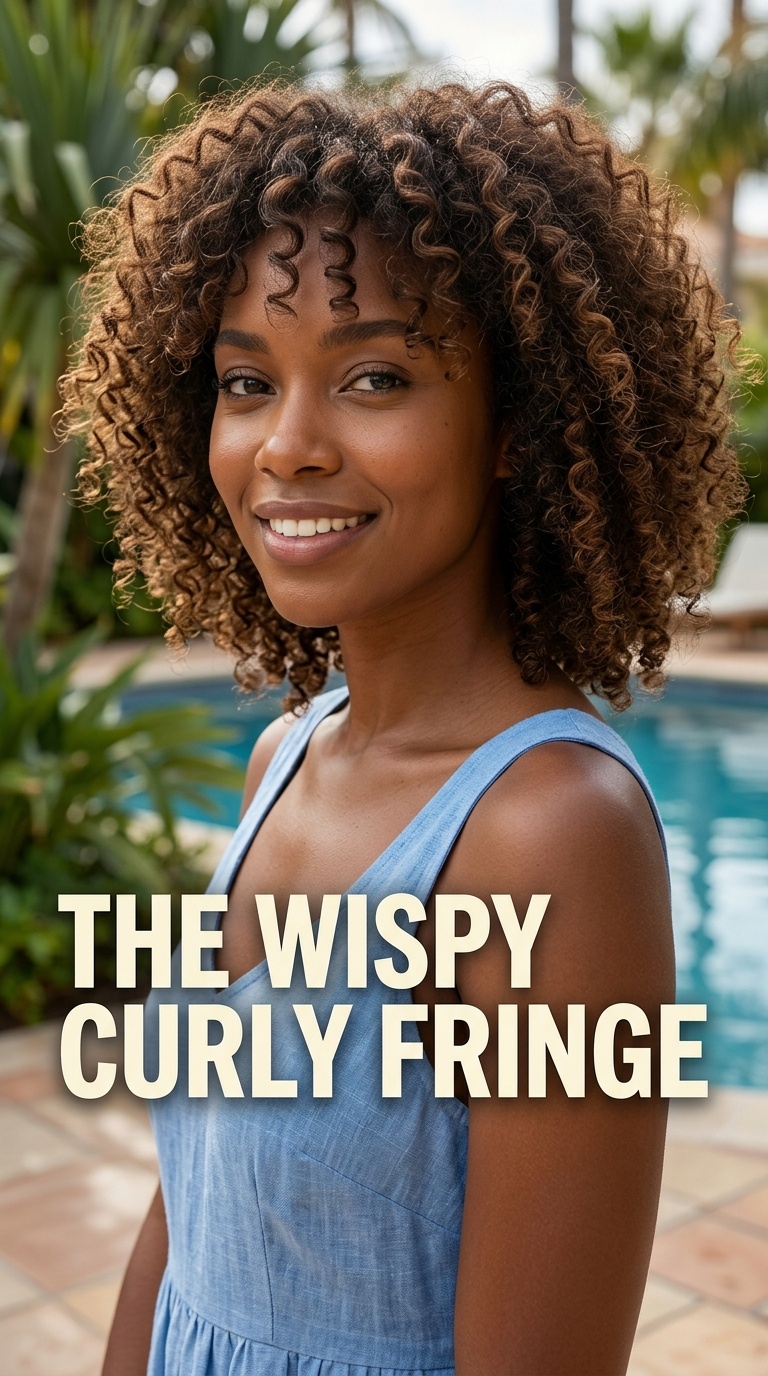 The Wispy Curly Fringe