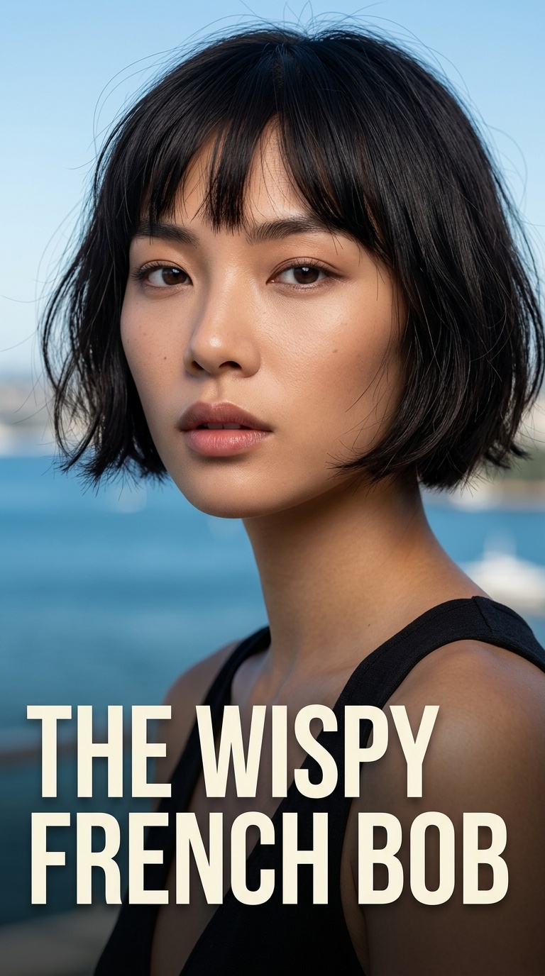 The Wispy French Bob