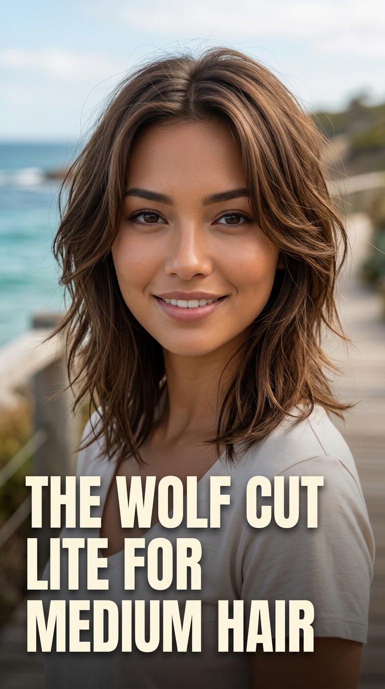 The Wolf Cut Lite for Medium Hair